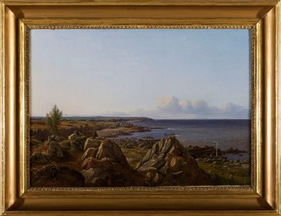 Veduta della parrocchia di Østerlarsker da Vilhelm Petersen